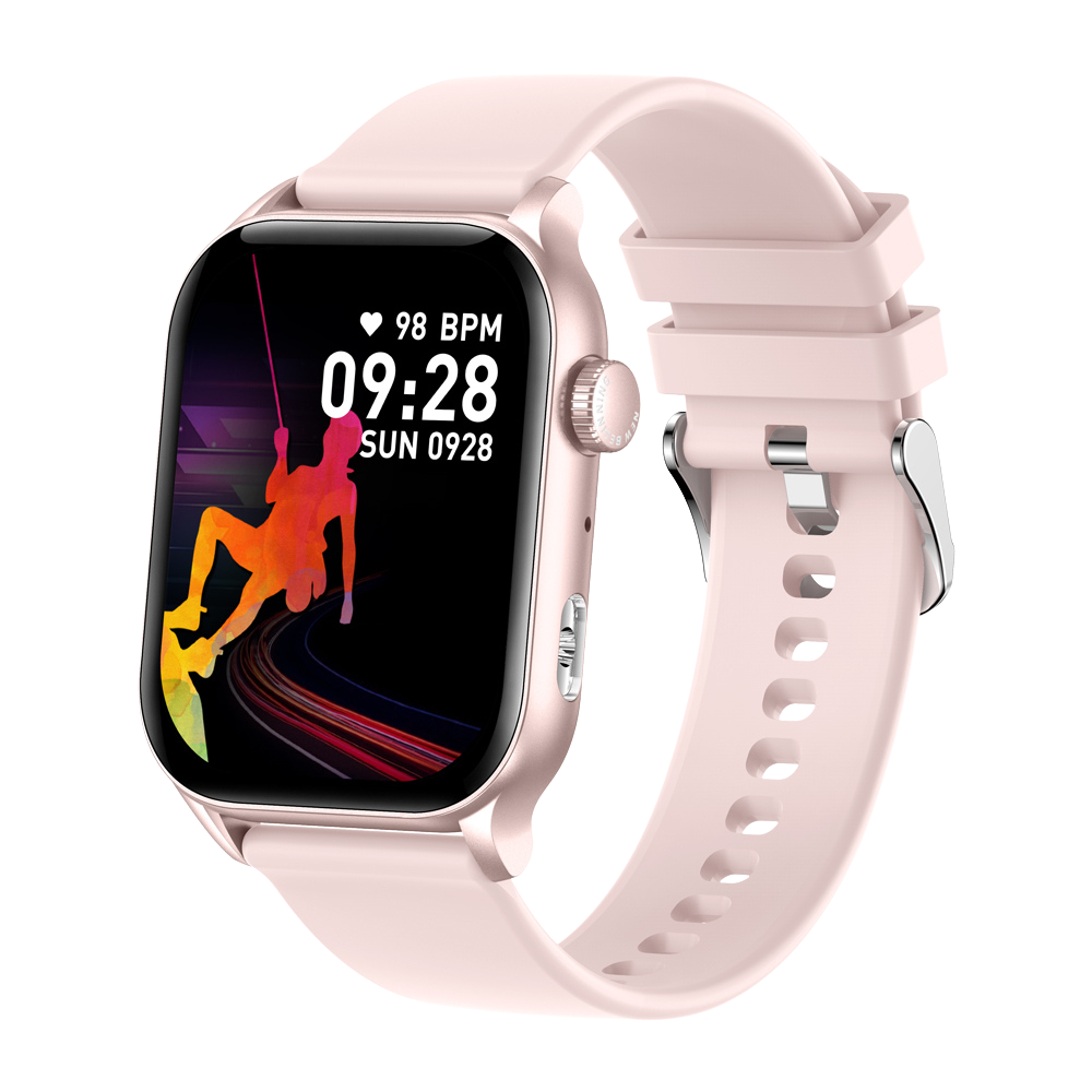 COLMI P78 okosóra 1.96 kültéri sportok fitnesz 3ATM vízálló rózsaszín