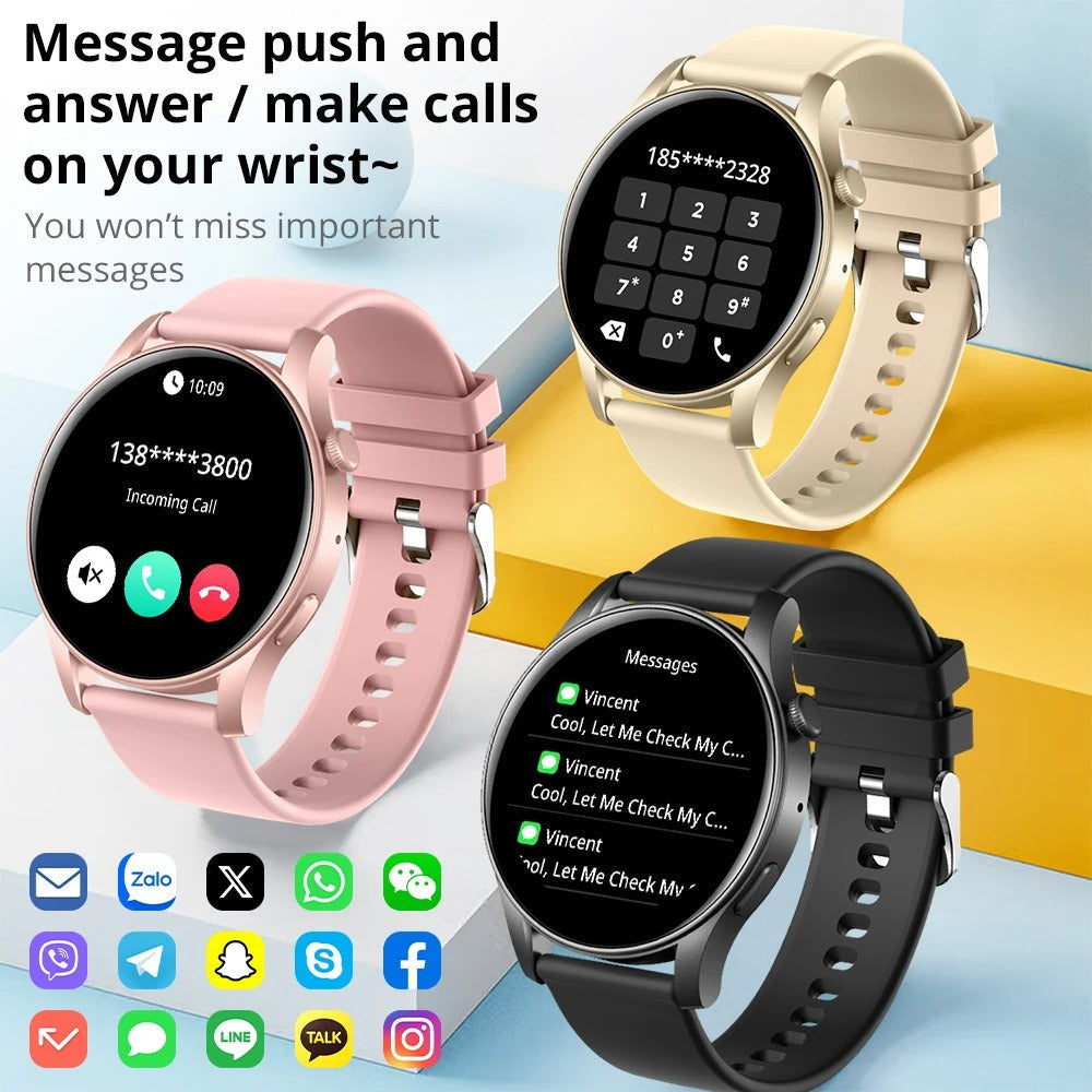 Colmi V73 okosóra Bluetooth hívásokkal és WhatsApp üzenetekkel