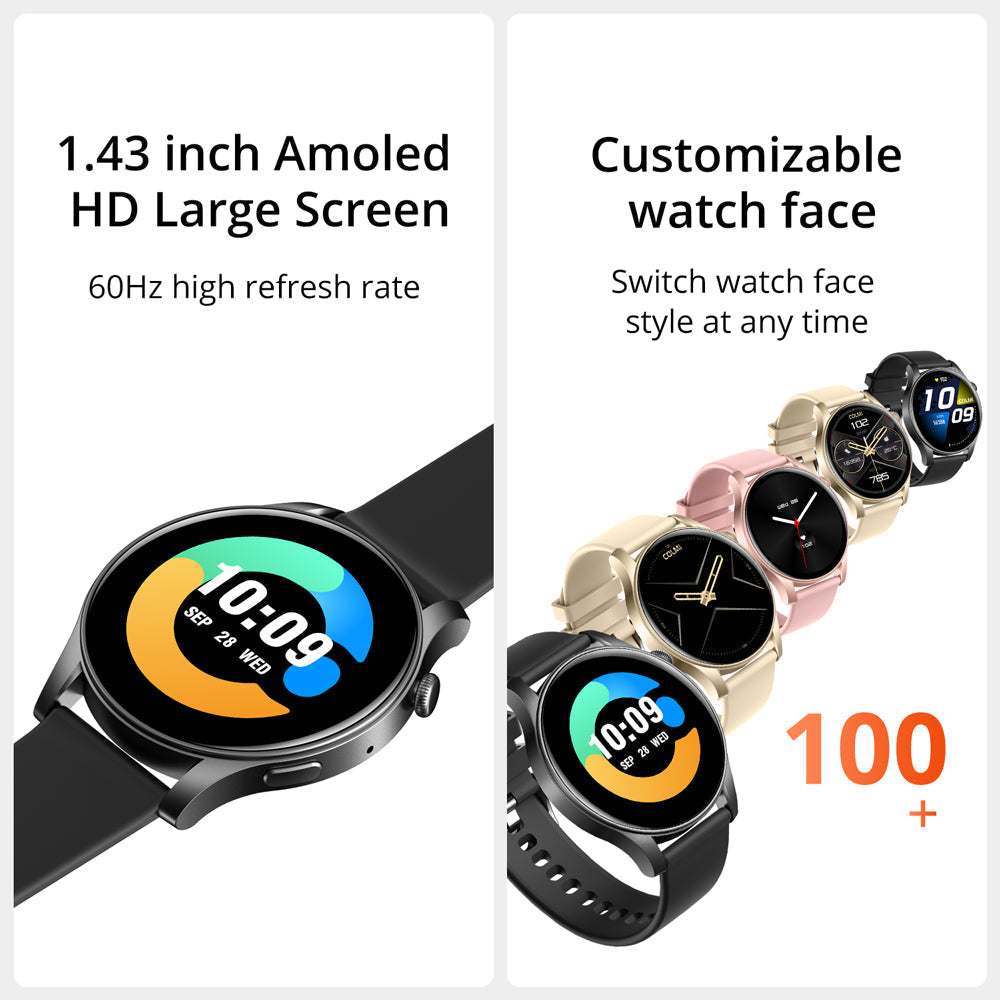 Colmi V73 okosóra nagyméretű AMOLED kijelzővel és testreszabható háttérképekkel